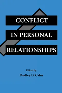 Conflict in Personal Relationships_cover