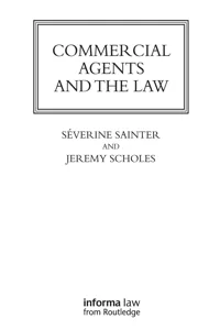 Commercial Agents and the Law_cover