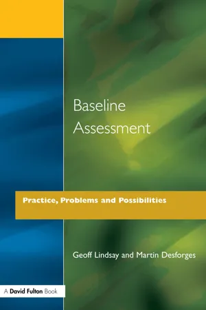 Baseline Assessment