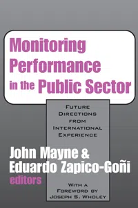 Monitoring Performance in the Public Sector_cover