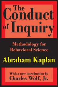 The Conduct of Inquiry_cover