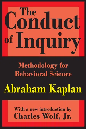 The Conduct of Inquiry