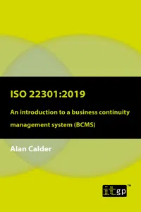 ISO22301: 2019 - An introduction to a business continuity management system_cover