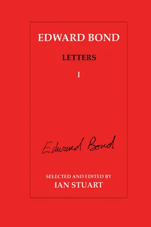 Edward Bond Letters: Volume 5