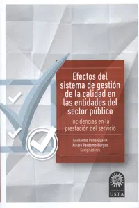 Efectos del sistema de gestión de la calidad en las entidades del sector público_cover