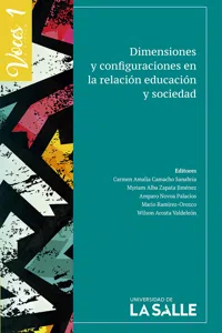 Dimensiones y configuraciones en la relación educación y sociedad_cover