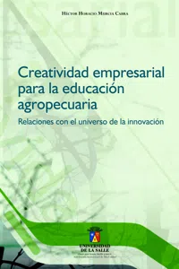 Creatividad empresarial para la educación agropecuaria_cover