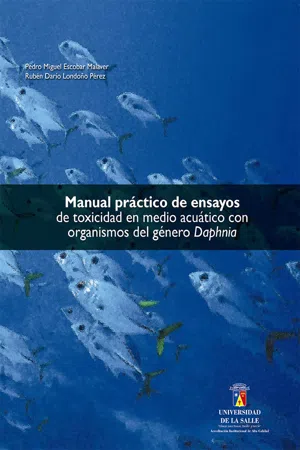 Manual práctico de ensayos de toxicidad en medio acuático con organismos del género Daphnia