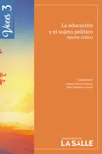 La educación y el sujeto político_cover