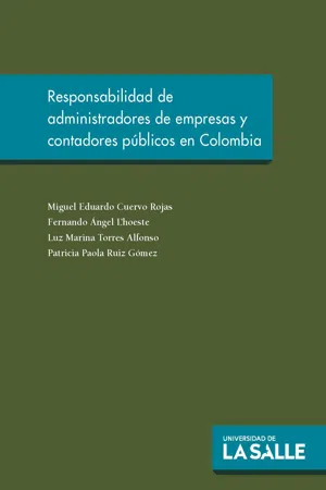 Responsabilidad de administradores de empresas y contadores públicos en Colombia