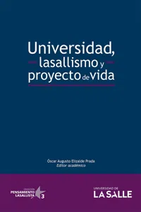 Universidad, lasallismo y proyecto de vida_cover