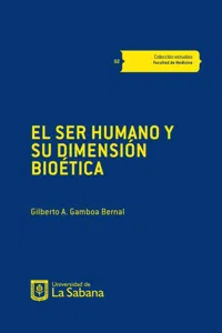 El ser humano y su dimensión bioética_cover