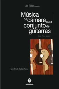 Música de cámara para conjunto de guitarras_cover