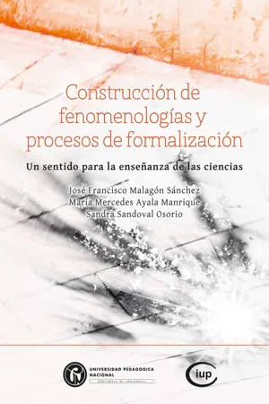 Construcción de fenomenologías y procesos de formalización