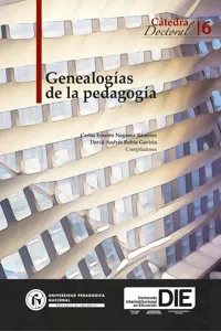 Genealogías de la pedagogía_cover