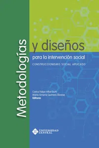 Metodologías y diseños para la intervención social: Construccionismo Social Aplicado_cover