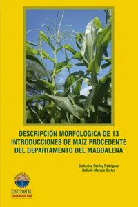 Descripción morfológica de 13 introducciones de maíz procedente del Departamento del Magdalena_cover