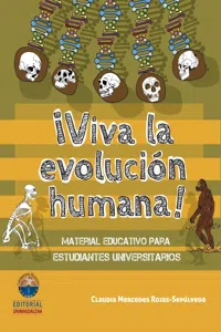 ¡Viva la evolución humana!: Material educativo para estudiantes universitarios._cover