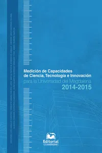 Medición de capacidades de ciencia, tecnología e innovación para la Universidad del Magdalena 2014-2015_cover