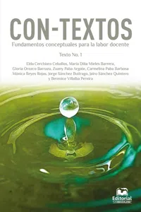 Con-Textos. Fundamentos conceptuales para la labor docente_cover