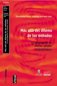 Más allá del dilema de los métodos. La investigación de ciencias sociales_cover