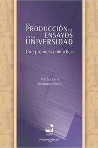 La producción de ensayos en la Universidad_cover