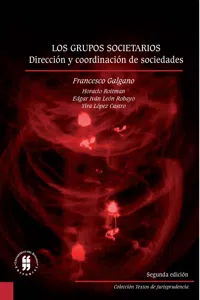 Los grupos societarios dirección y coordinación de sociedades_cover