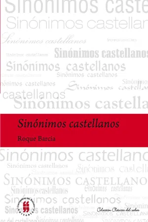 Sinónimos castellanos