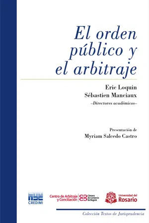 El orden público y el arbitraje