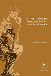 Gilles Deleuze: hacia una filosofía de la individuación_cover