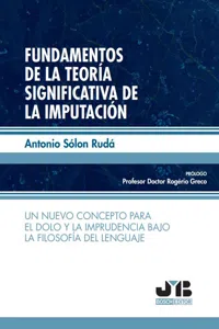 Fundamentos de la teoría significativa de la imputación_cover