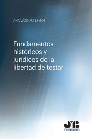 Fundamentos históricos y jurídicos de la libertada de testar