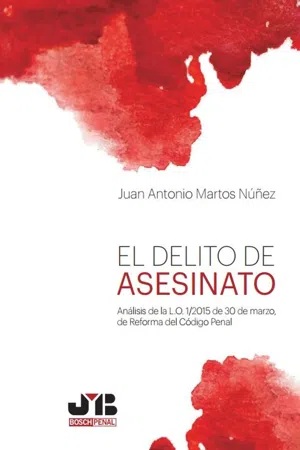 El delito de asesinato