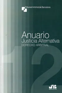 Anuario de Justicia Alternativa. Nº 12. Año 2012_cover