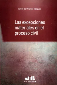 Las excepciones materiales en el proceso civil_cover