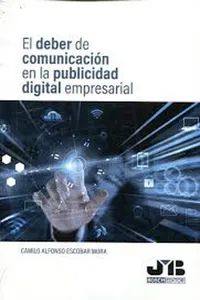 El deber de comunicación en la publicidad digital empresarial_cover