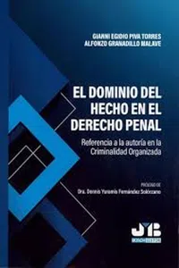 El dominio del hecho en el Derecho penal_cover