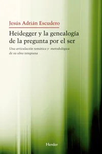 Heidegger y la genealogía de la pegunta por el Ser_cover