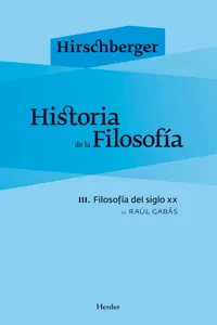 Historia de la filosofía III_cover