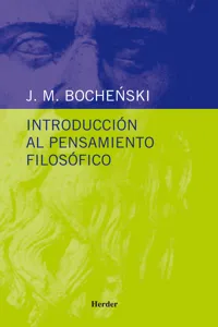 Introducción al pensamiento filosófico_cover