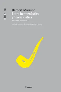 Entre hermenéutica y teoría crítica_cover