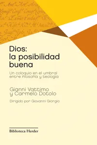 Dios, la posibilidad buena_cover