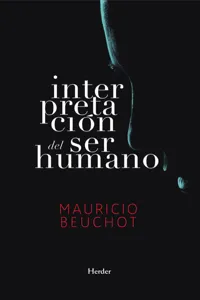 Interpretación del ser humano_cover