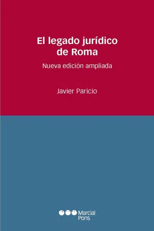 El legado jurídico de Roma