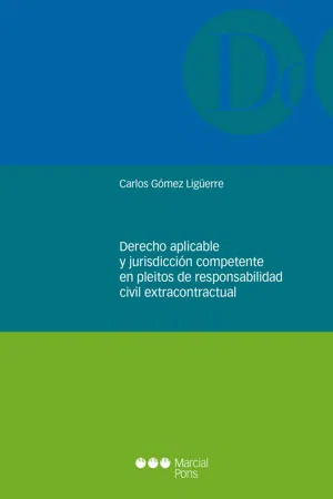 Derecho aplicable y jurisdicción competente en pleitos de responsabilidad civil extracontractual