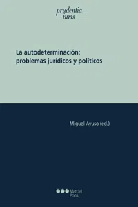 La autodeterminación: problemas jurídicos o políticos_cover