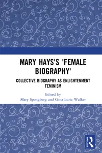 Mary Hays's 'Female Biography'_cover