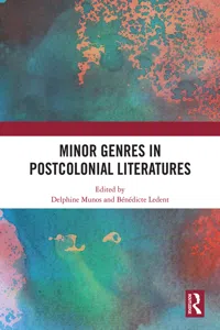 Minor Genres in Postcolonial Literatures_cover