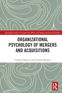 Organizational Psychology of Mergers and Acquisitions_cover