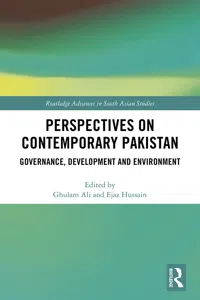 Perspectives on Contemporary Pakistan_cover